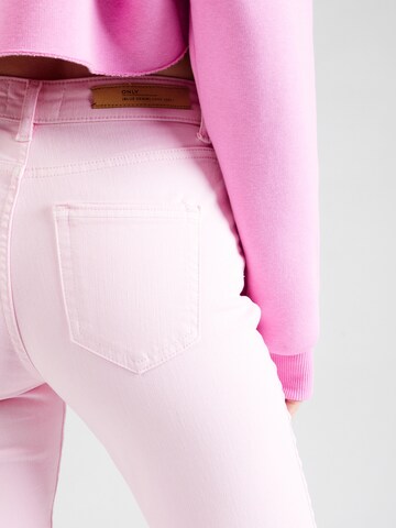 ONLY - Skinny Calças de ganga 'BLUSH' em rosa
