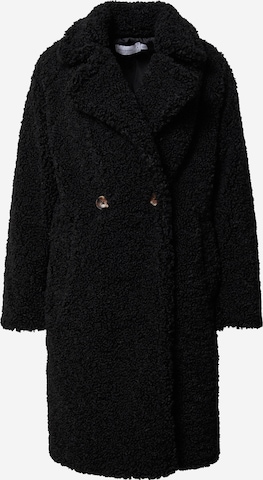 Warehouse Between-seasons coat in Black: front