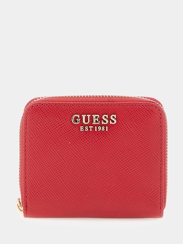 GUESS Wallet ' Laurel ' in Red: front