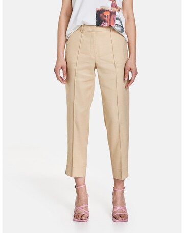 GERRY WEBER Regular Broek in Beige: voorkant