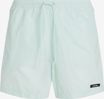 Calvin Klein Swimwear Board Shorts 'Essentials' in Green: front