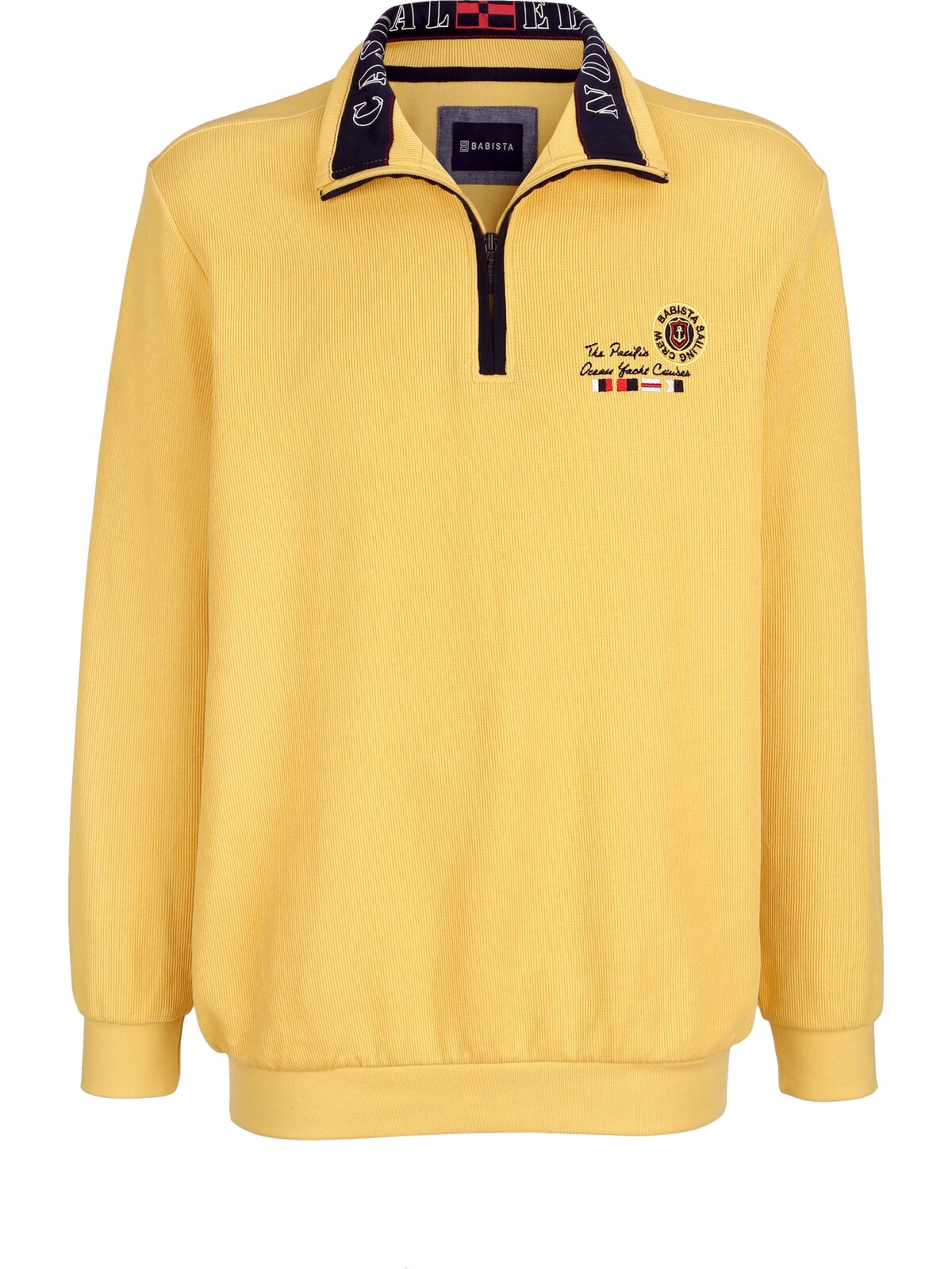 BABISTA Sweatshirt 'Bellaverzi' in Yellow: front