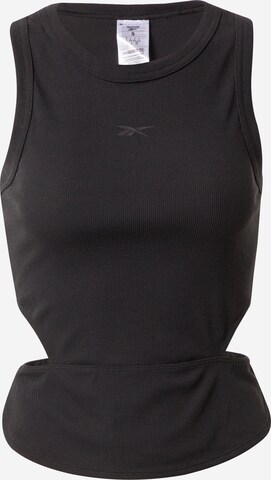 juoda Reebok Sportiniai marškinėliai be rankovių: priekis