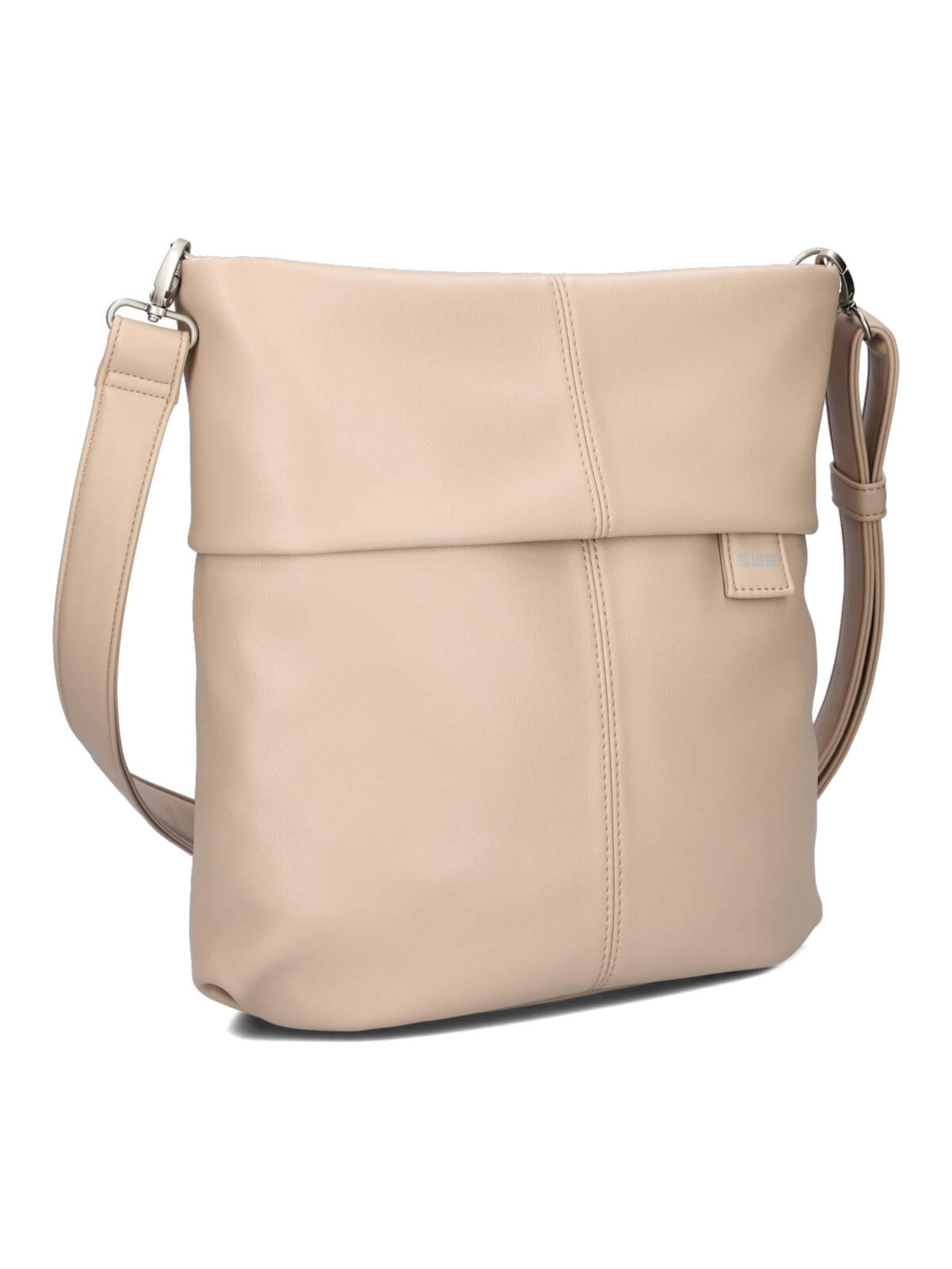 Borsa a mano 'MADEMOISELLE.M M12' di ZWEI in beige: frontale