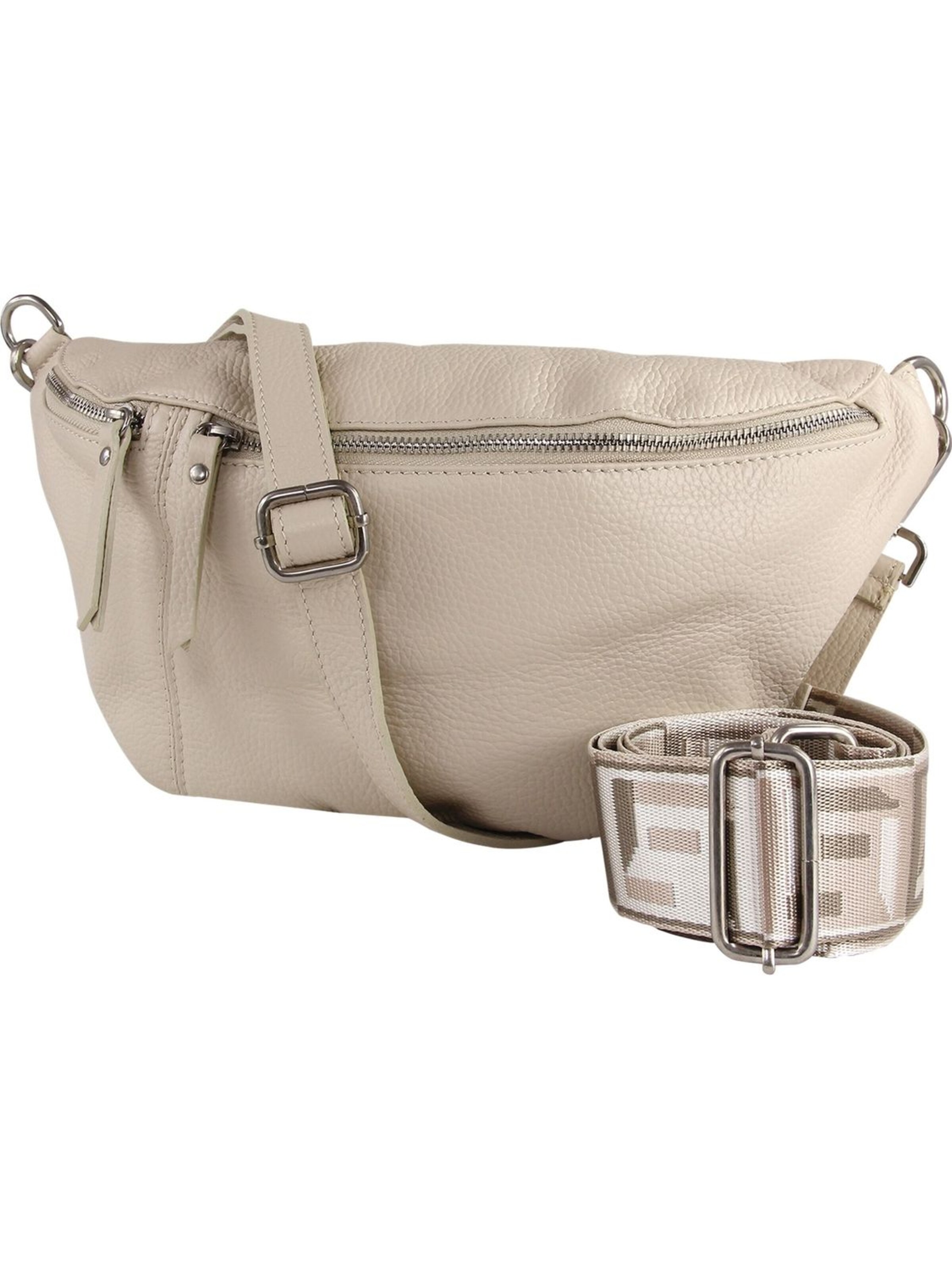 Toscanto - Riñonera en beige: frente