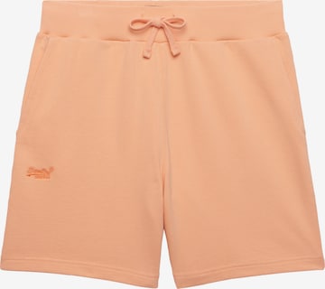Pantalon 'Essential' Superdry & Co en orange : devant