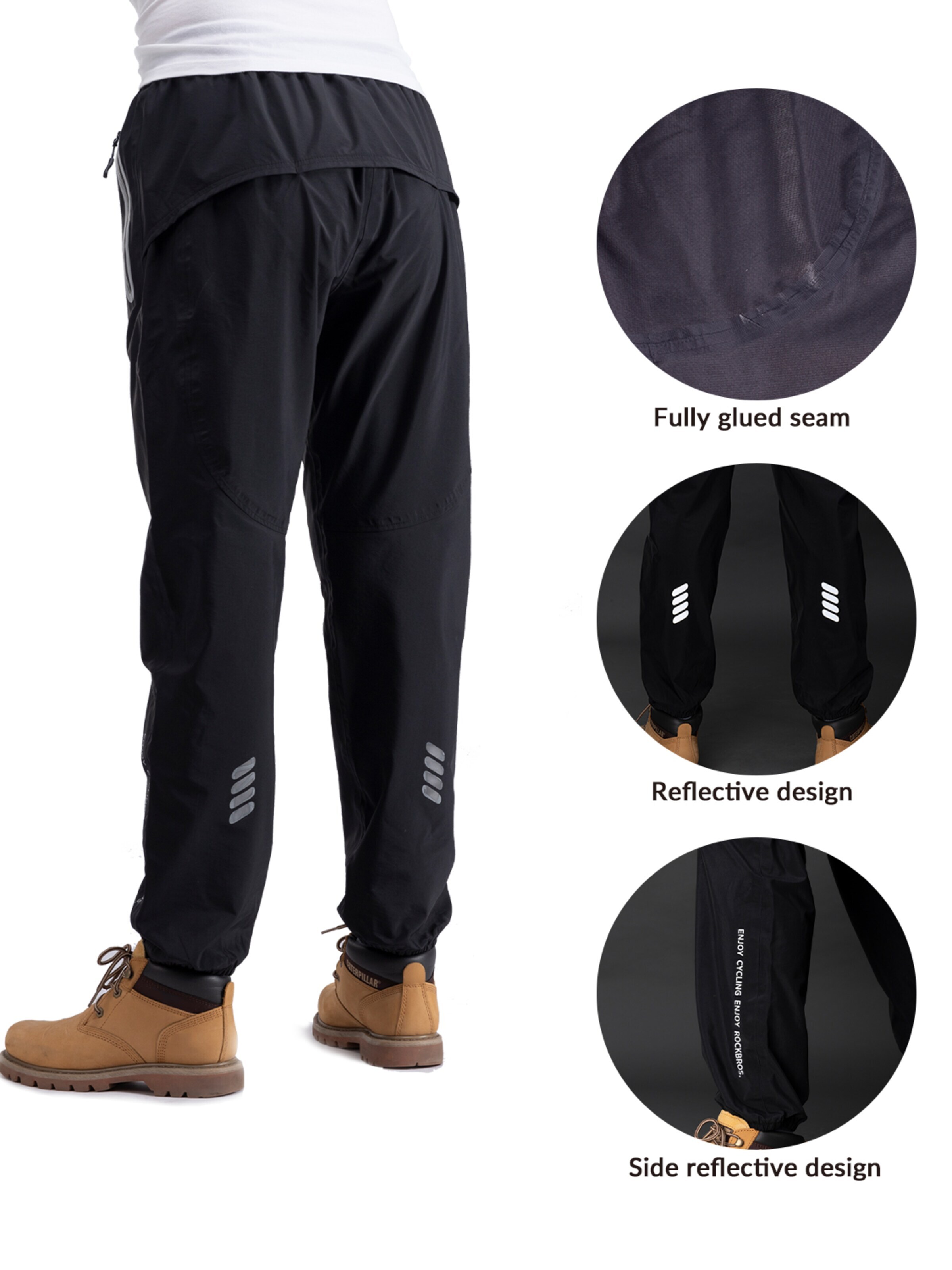 ROCKBROS Regular Outdoor Pants in Black