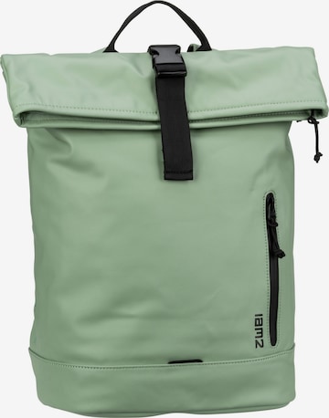 ZWEI Backpack in Green: front