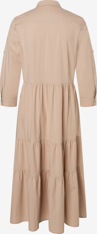 Robe-chemise MORE & MORE en beige