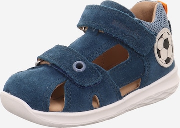 myToys COLLECTION Open schoenen 'BUMBLEBEE' in Blauw: voorkant