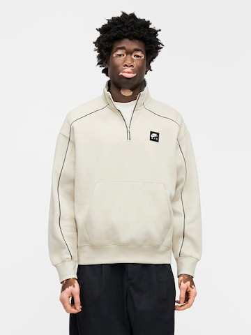 Nike Sportswear Sweatshirt 'Air' i vit: framsida