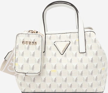 GUESS Handbag in White: front