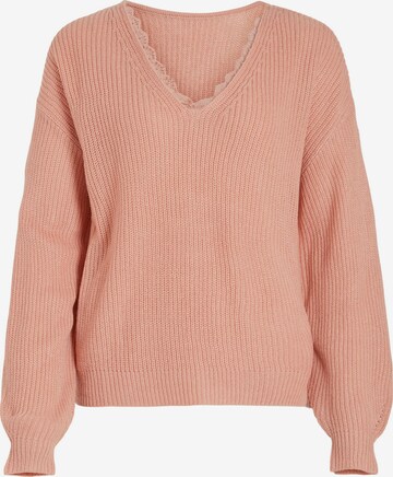VILA Sweater 'Oa' in Pink: front