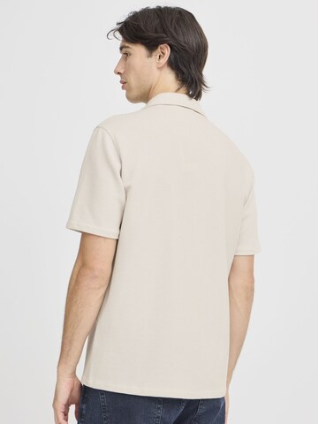 Casual Friday Comfort fit Overhemd ' CFARCHER knitted ' in Beige