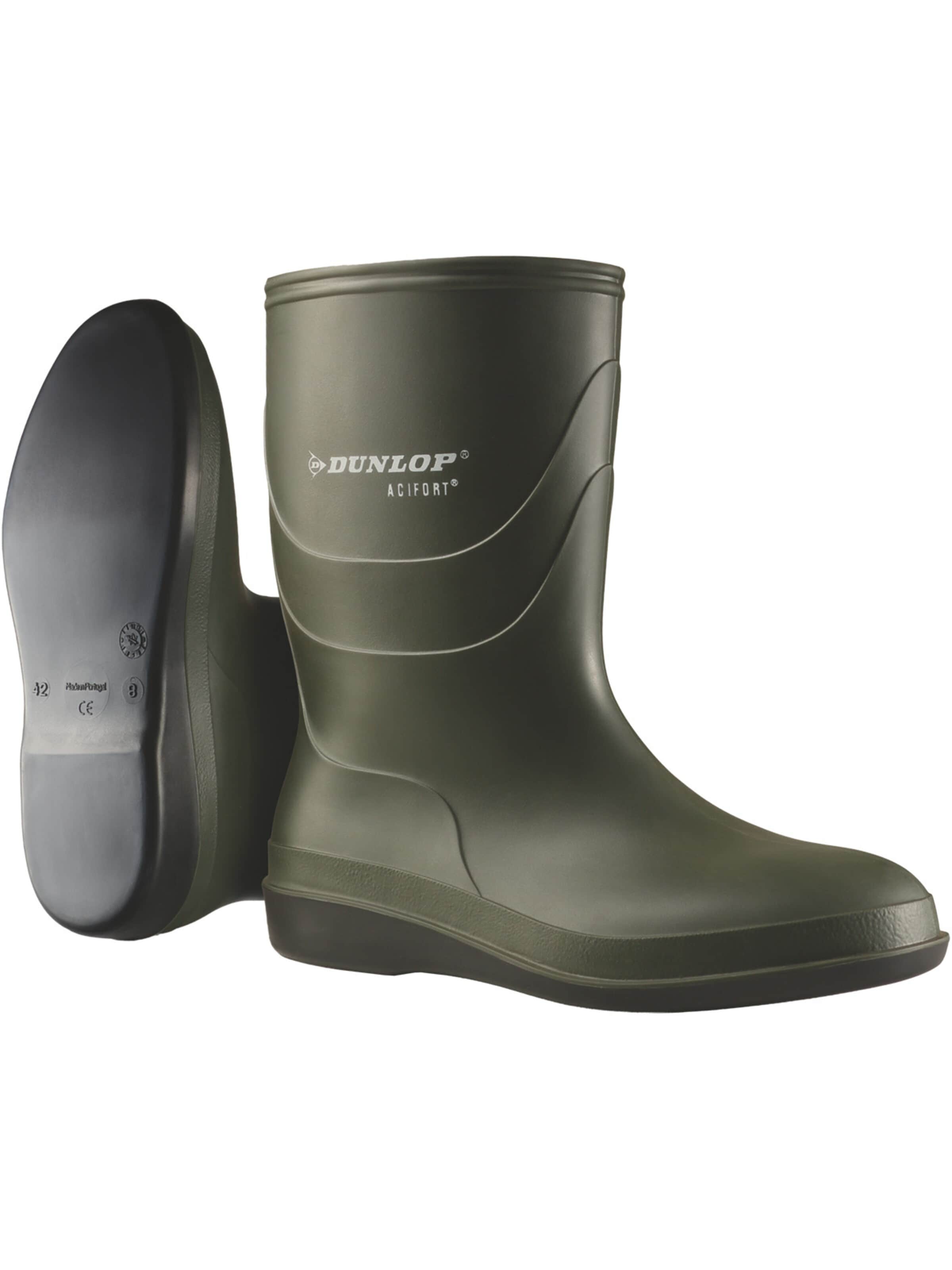 DUNLOP Boots 'Gummistiefel Acifort DesinfektionsGummistiefel in grün'‌‌‌‌‌ in Grün