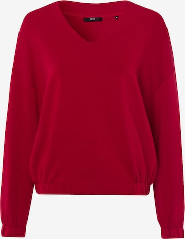 zero Sweatshirt in Red: front