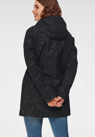 POLARINO Outdoor Coat in Black