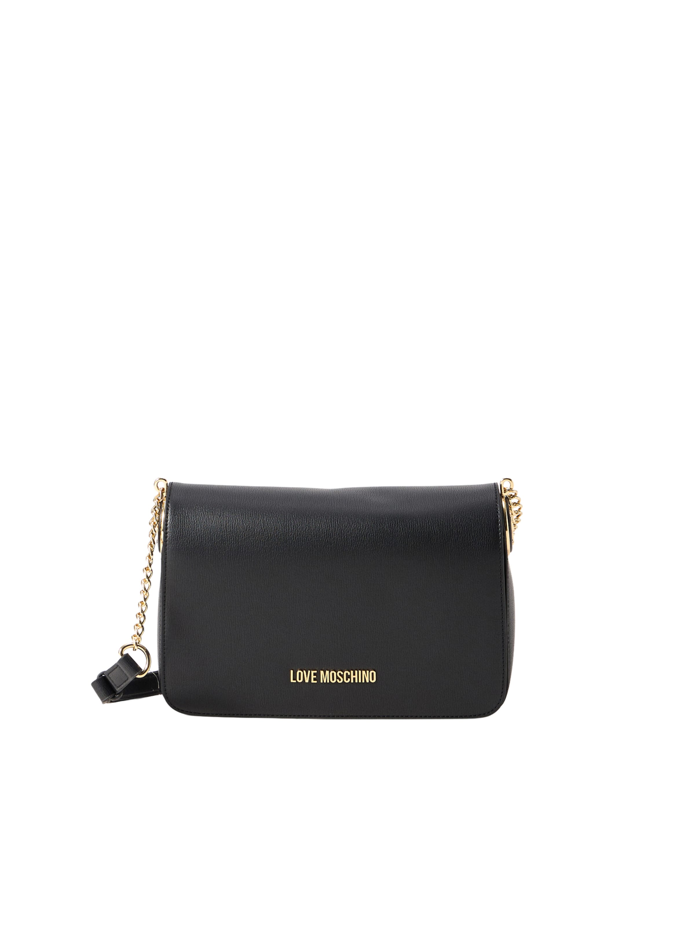 Borsa a spalla di Love Moschino in nero: frontale