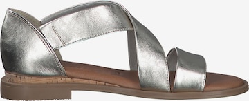 TAMARIS Sandale in Silber