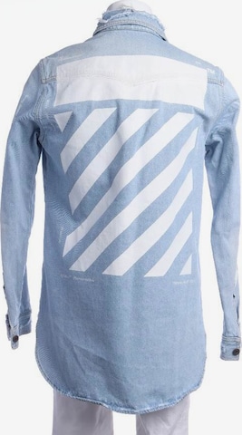 Off-White Freizeithemd / Shirt / Polohemd langarm M in Blau