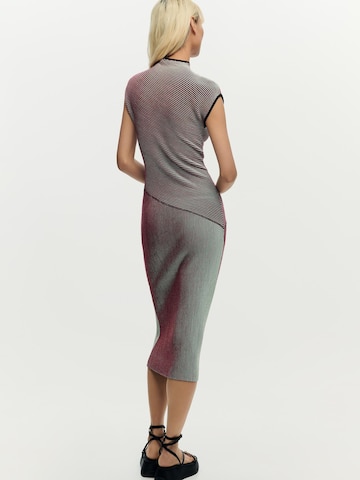 Desigual Pletené šaty - Zelená