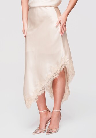 Ombre Rok in Beige