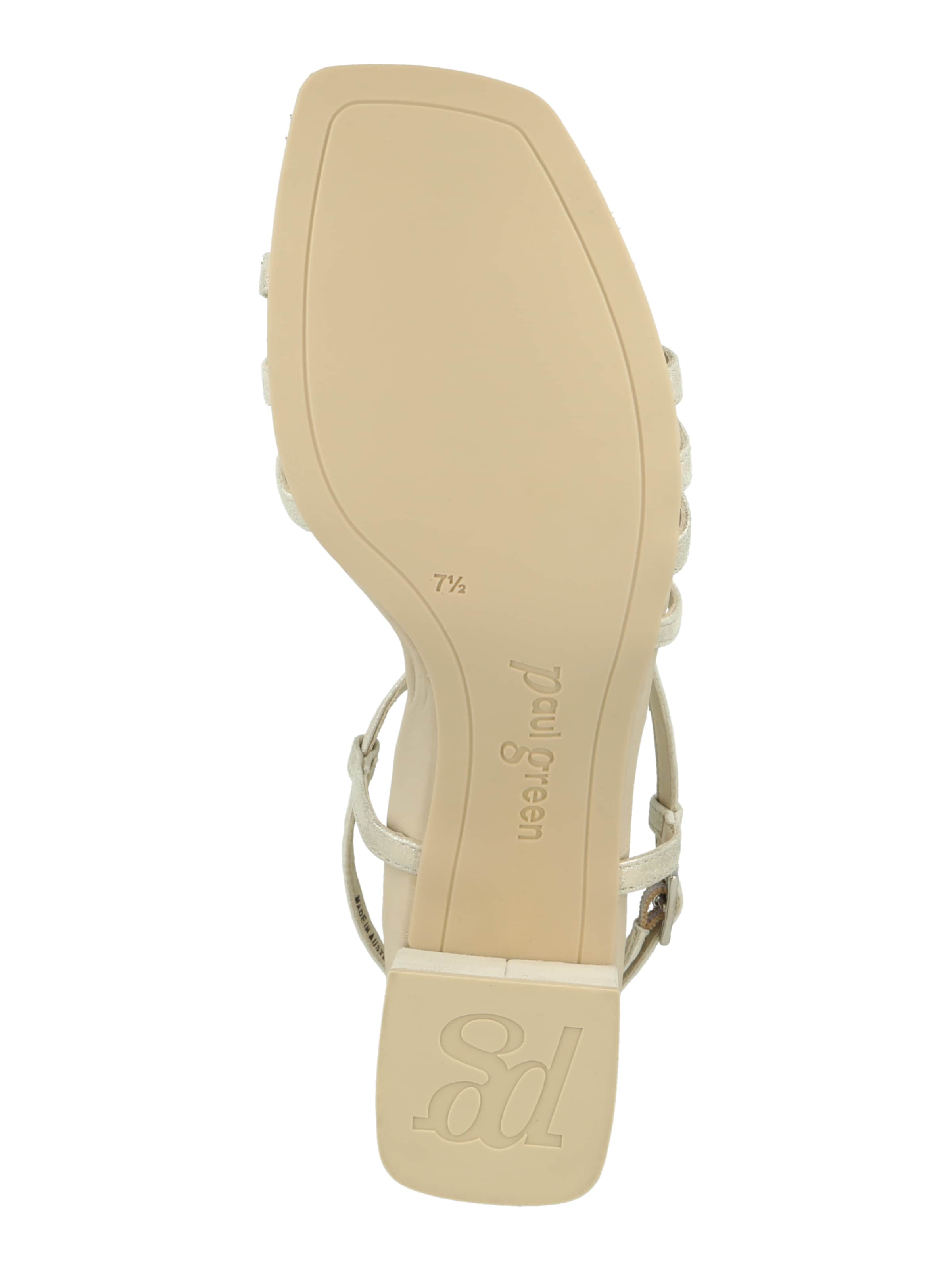 Paul Green Strap Sandals in Silver