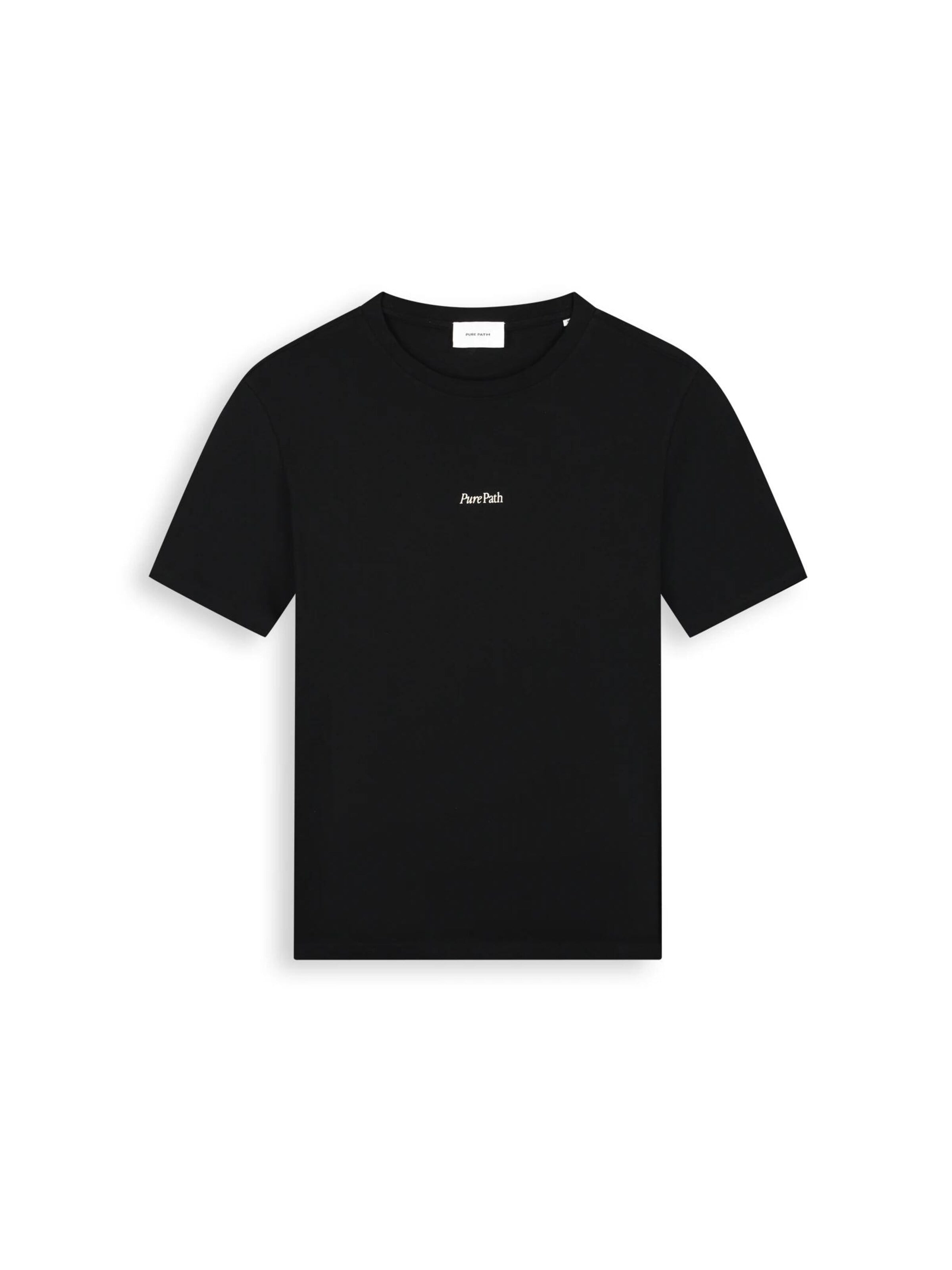 Pure Path Shirt‌‌‌‌‌‌‌ in Schwarz: Vorderseite