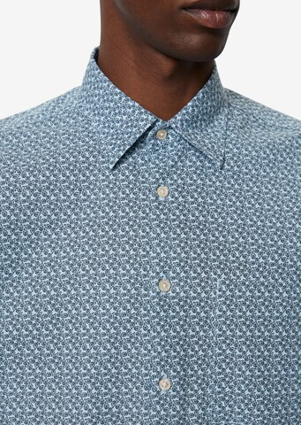 Marc O'Polo Regular fit Overhemd in Blauw