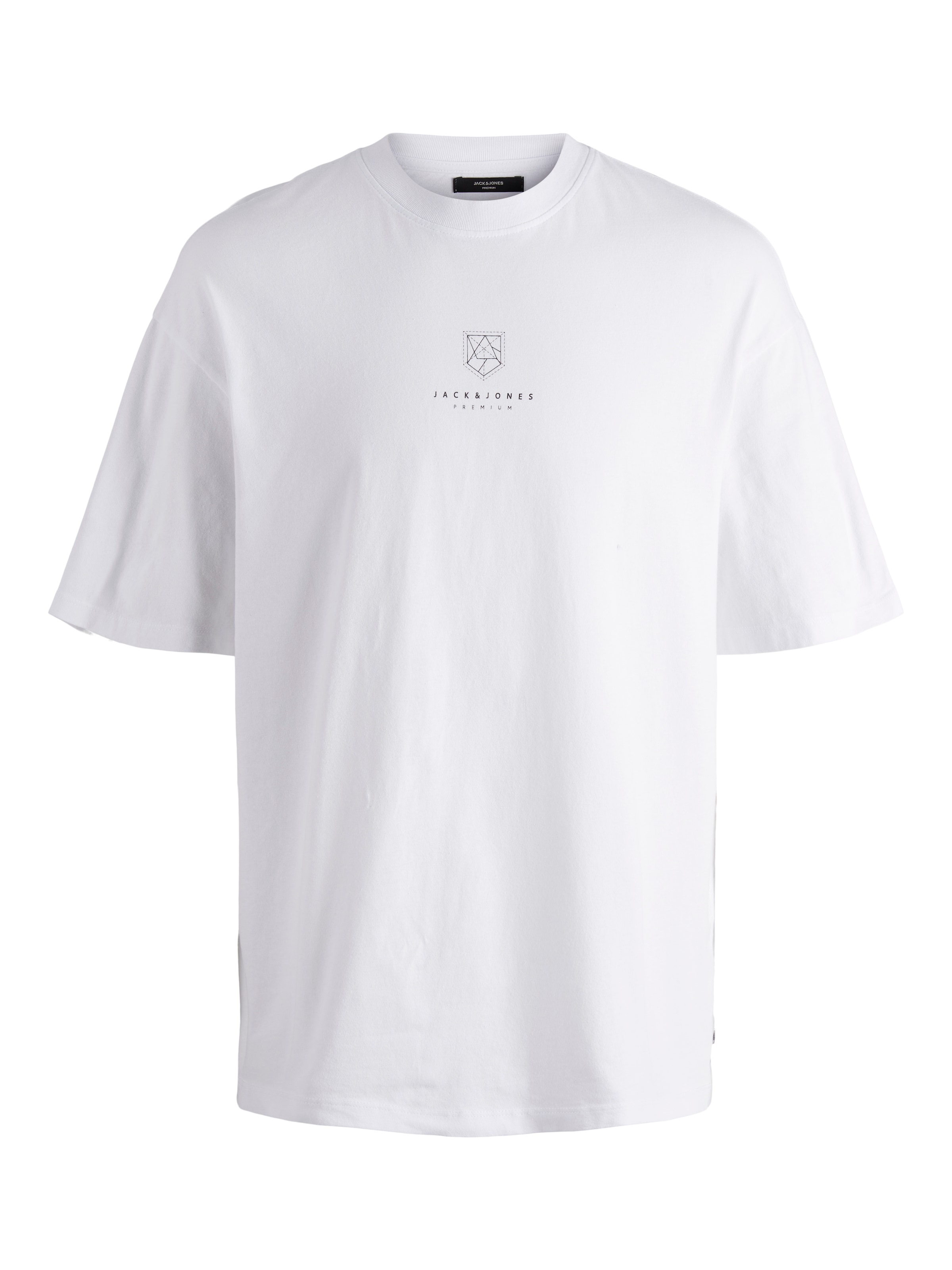 Männer Shirts JACK & JONES T-Shirt in Weiß - RM43896