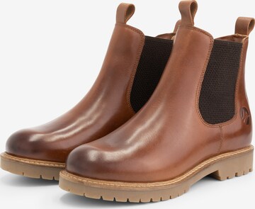 Travelin Chelsea Boots 'Rosseland' in Brown