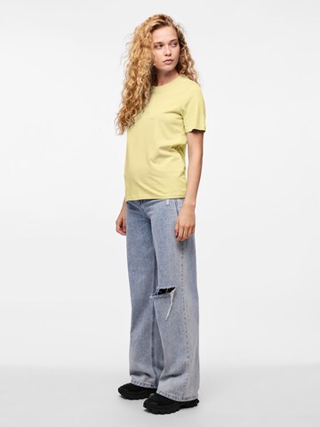 PIECES Shirt 'PCRIA' in Yellow