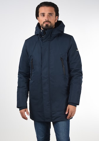 !Solid Winter Parka 'Rapho' in Blue: front