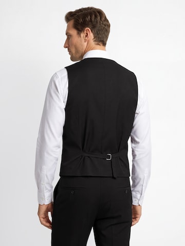 Finshley & Harding London Anzugweste 'Wesdon' in Schwarz