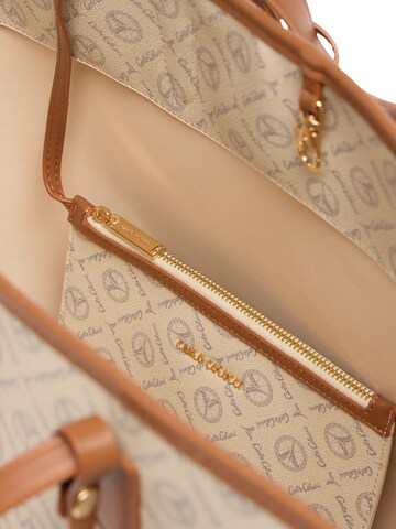Carlo Colucci Shopper 'Elvati' in Beige