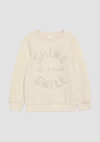 s.Oliver Sweatshirt in Beige