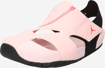 Jordan - Zapatos abiertos 'Flare' en rosa: frente