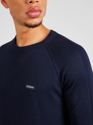 Pull-over 'D-BAQUERIZO' NAPAPIJRI en bleu