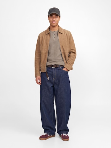 JACK & JONES Wide leg Jeans 'DAVE' in Blue