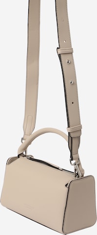 Seidenfelt Manufaktur Handbag 'Fria' in Grey: front