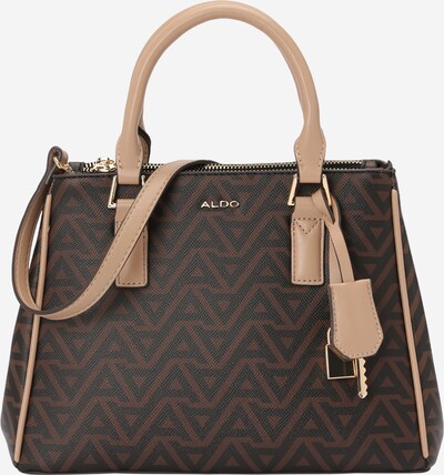 ALDO Käsilaukku 'JAVAMAENTAR' värissä tummanruskea / kulta / musta, Tuotenäkymä