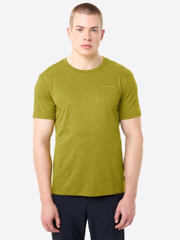 VAUDE Funktionsshirt 'Essential' in Grün: Vorderseite