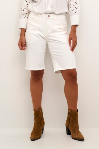 Cream Regular Shorts 'Ann' in Weiß