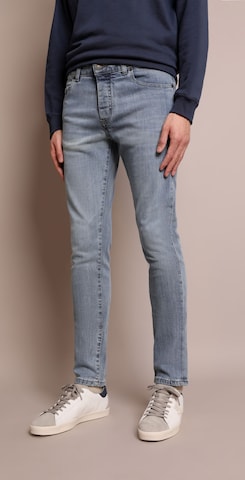 Scalpers Slimfit Jeans i blå