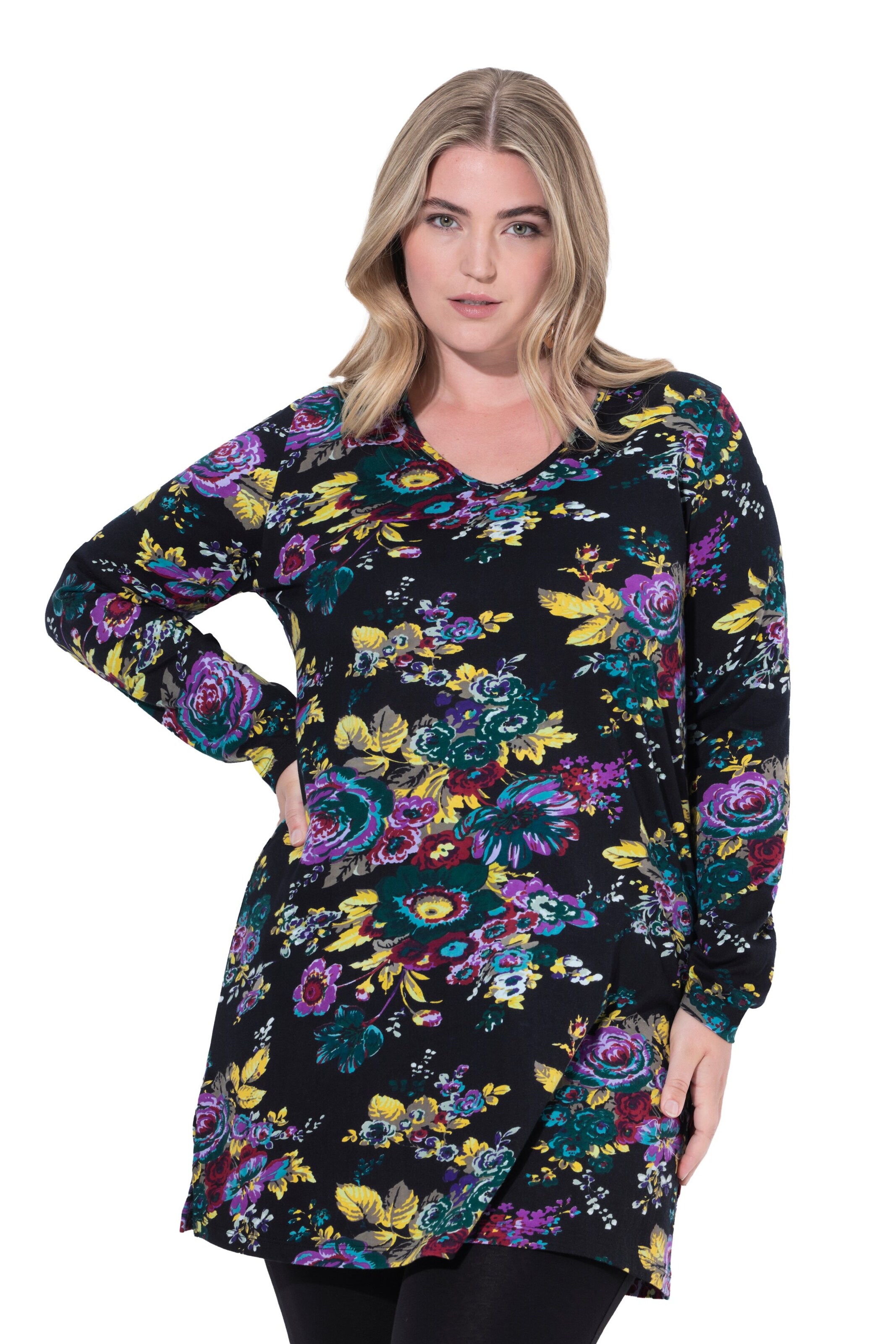 Ulla Popken Shirt in Gemengde kleuren: voorkant