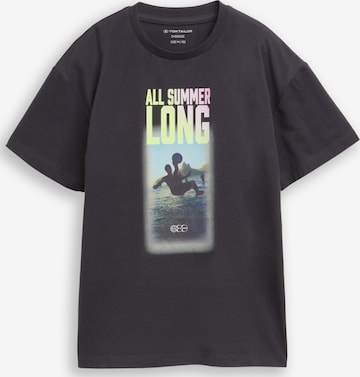 TOM TAILOR Shirt in Grey: front