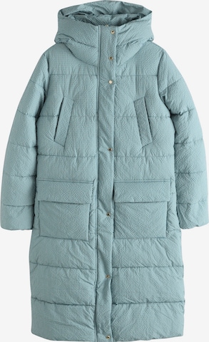 Next Pitkä talvitakki värissä sininen: etupuoli