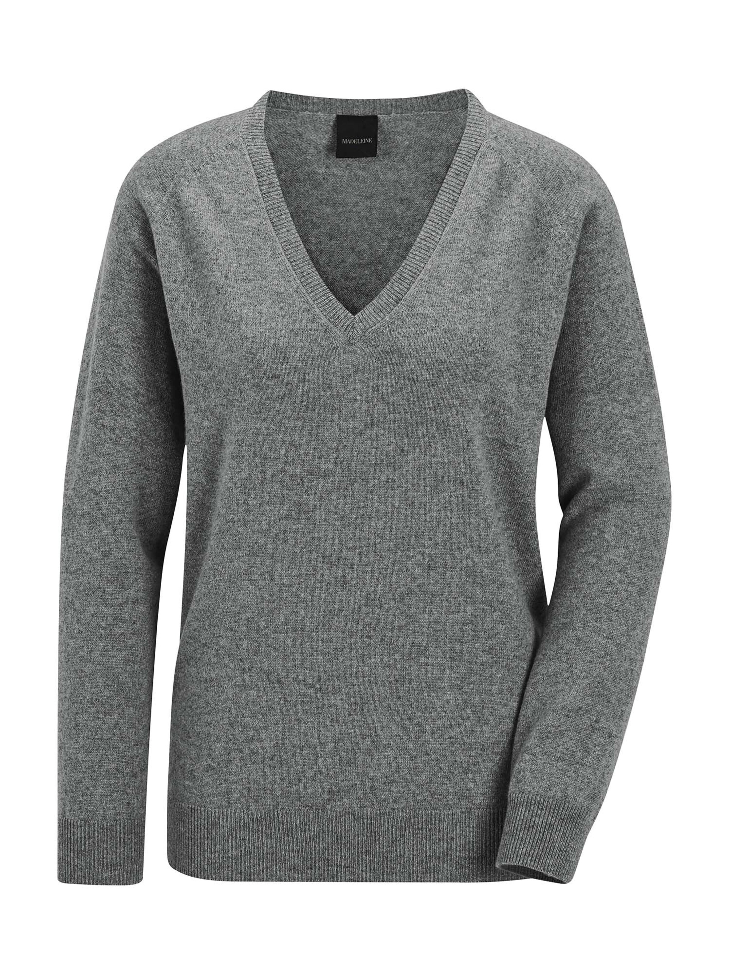 Pull-over MADELEINE en gris : devant