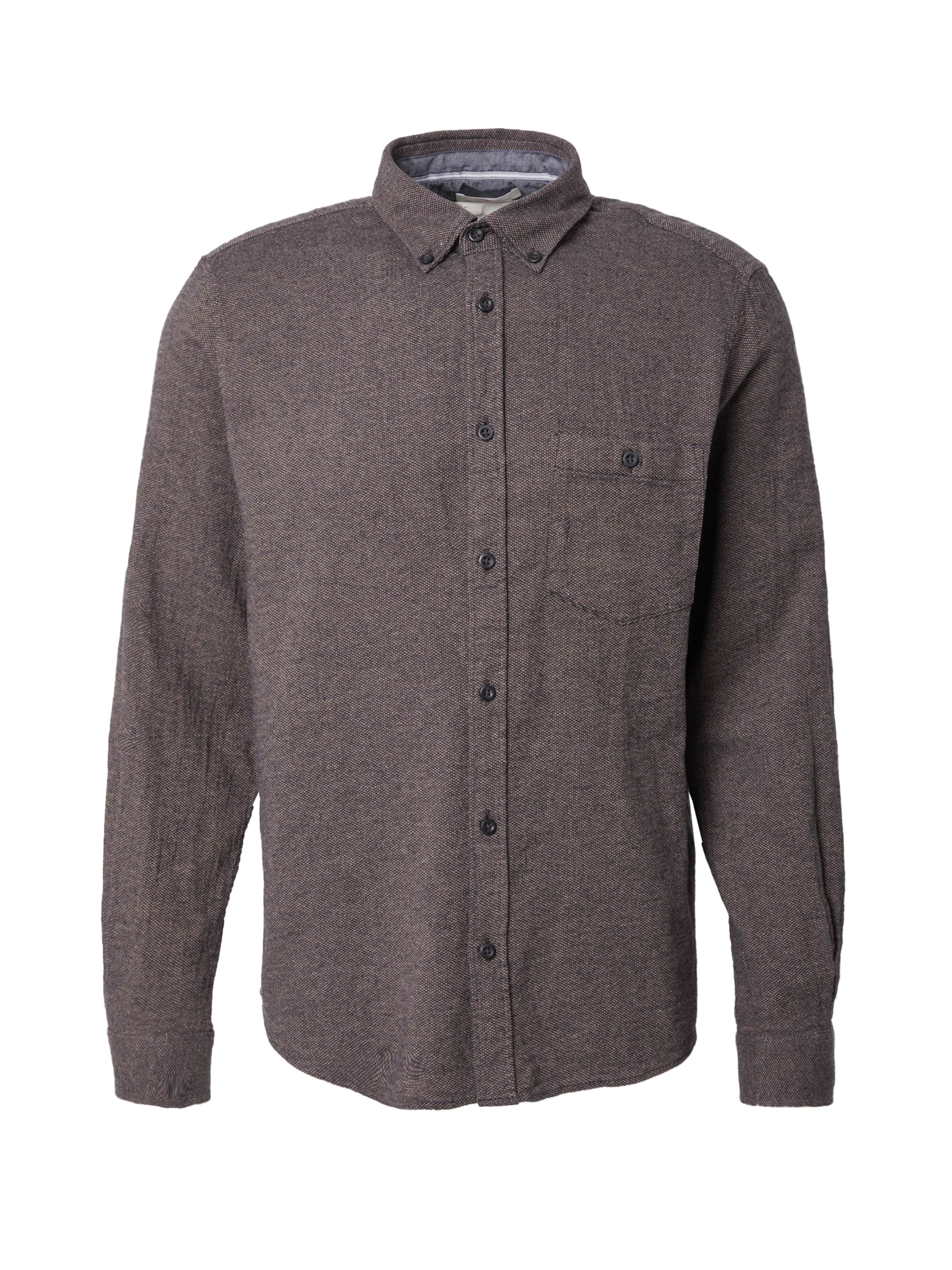 s.Oliver Regular Fit Hemd in Grau: Vorderseite