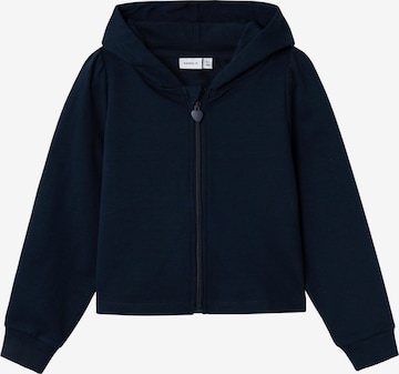 NAME IT Zip-Up Hoodie in Blue: front